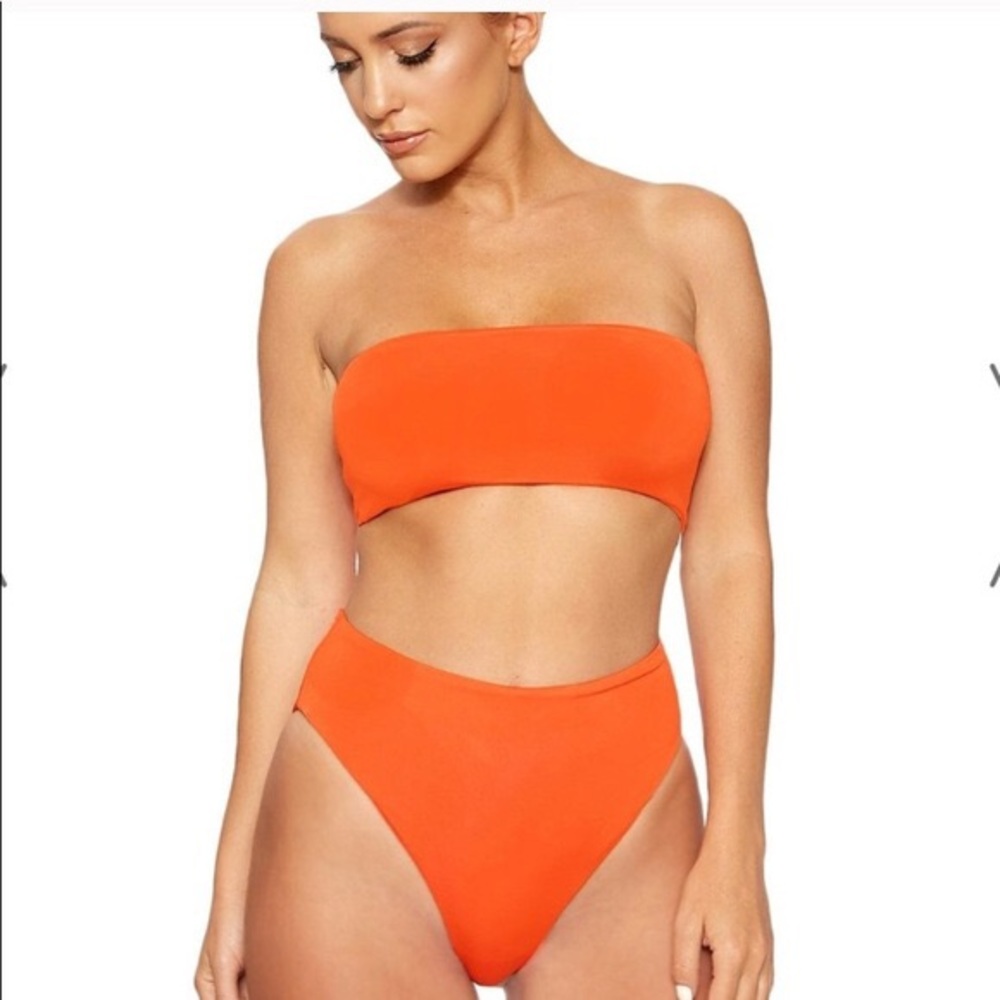 Naked Wardrobe Bandeau Bae Bikini TOP (only)